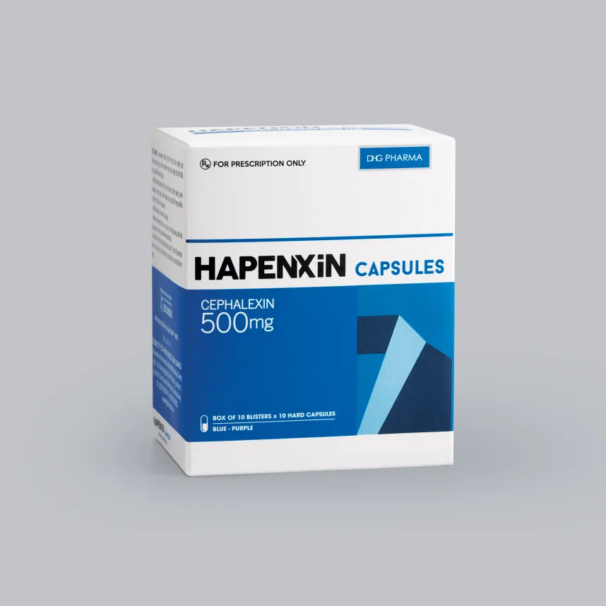 Hapenxin capsules (xanh-tím) - DHG Pharma