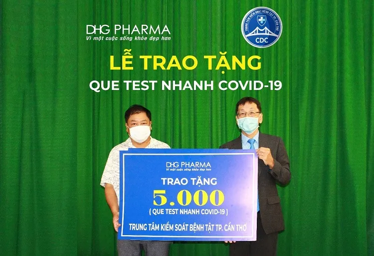 Dược Hậu Giang tiếp tục hành trình chung tay cùng cả nước phòng dịch Covid – 19