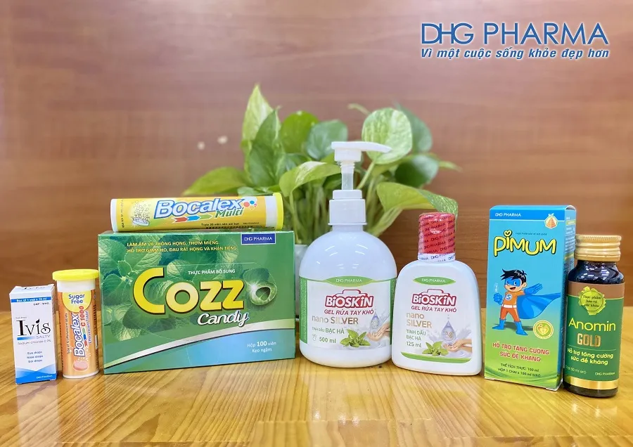 Tăng đề kháng phòng dịch bệnh cùng bộ sản phẩm của DHG Pharma