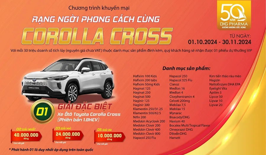 CT Rang ngoi phong cach cung Corolla Cros